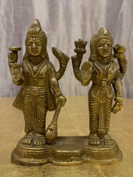 Вишну и Лакшми. Статуэтка 11 см