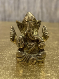 Ганеша 3. Статуэтка 4 см (для переносного алтаря)