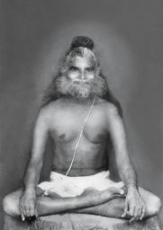 Мурти на холсте Свами Брахмананда (А4)