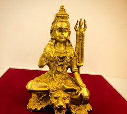 Шива. Статуэтка 18,5 см. Латунь