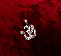 Кулон "Ом", серебро